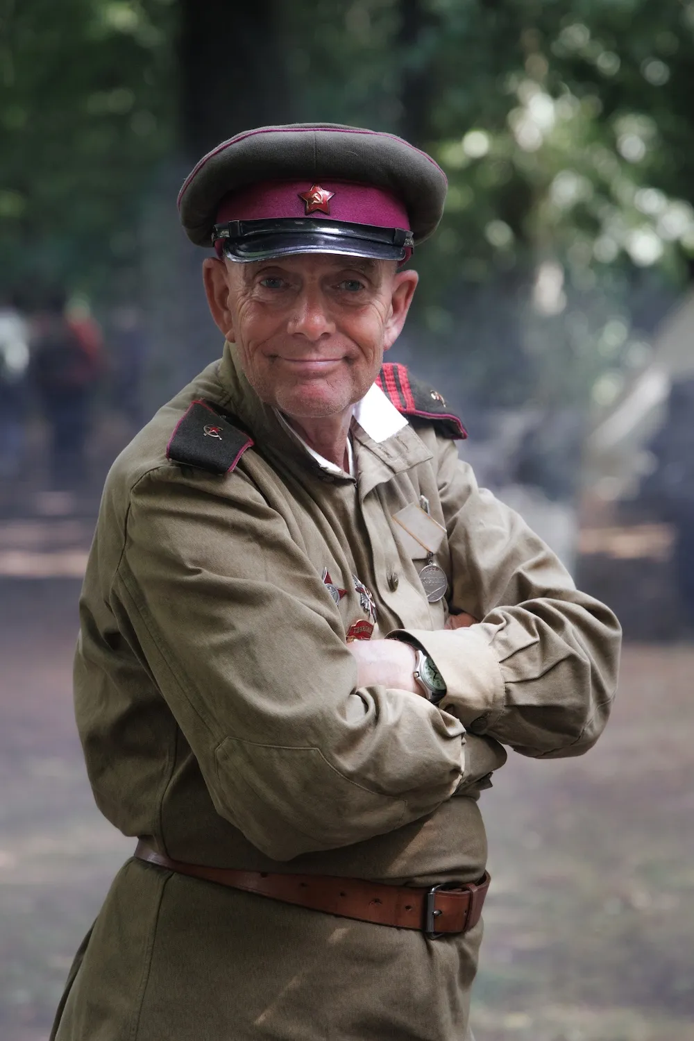 Portrait of a Russian soldier